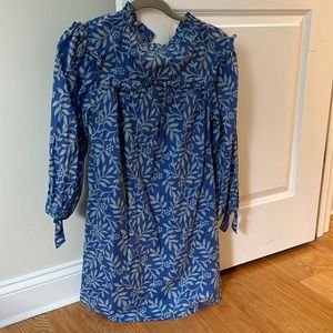 Olivia James blue floral dress